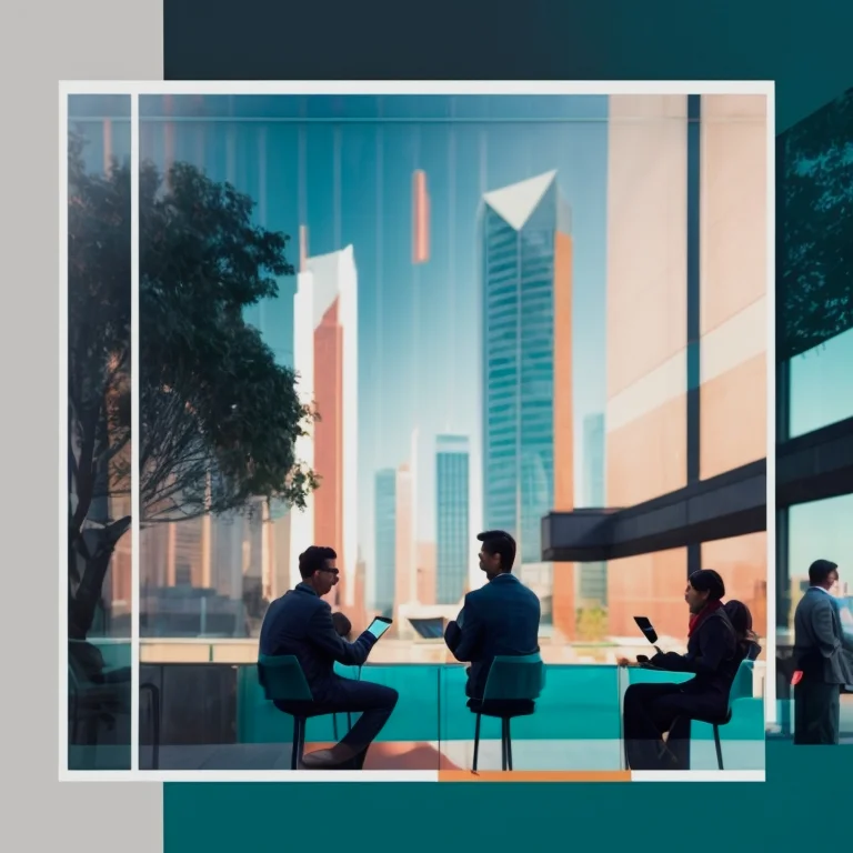 Grünflächen und moderne Architektur in Zürich