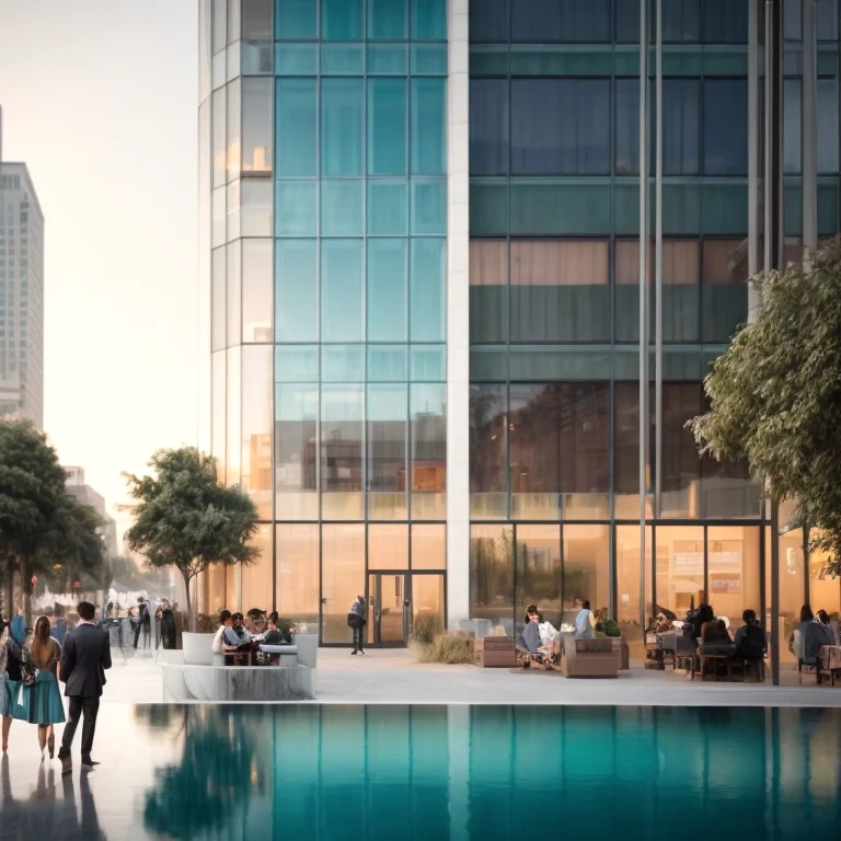 Städtische nachhaltige Architektur